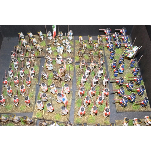 74 - Collection of Hand Painted 25mm Metal 17thC French Troops inc. Infantry etc