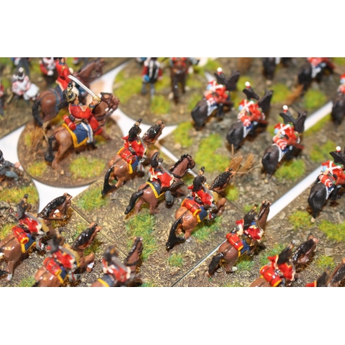 77 - Collection of Hand Painted 25mm Metal Spanish Troops inc. Cavalry, Infantry etc