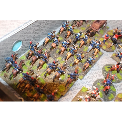 79 - Collection of Hand Painted 25mm Metal British Crimea Troops inc. Cavalry, Infantry etc