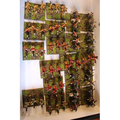 81 - Collection of Hand Painted 25mm Austrian Troops inc. Cavalry, Infantry etc