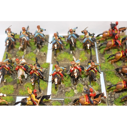 81 - Collection of Hand Painted 25mm Austrian Troops inc. Cavalry, Infantry etc