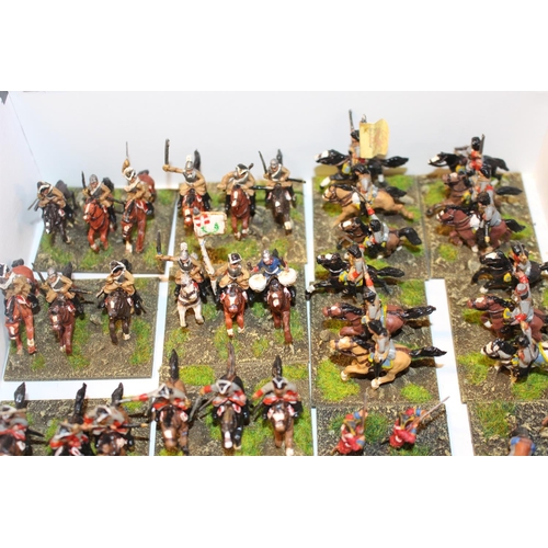 83 - Collection of Hand Painted 25mm Danes Troops inc. Cavalry, Infantry etc