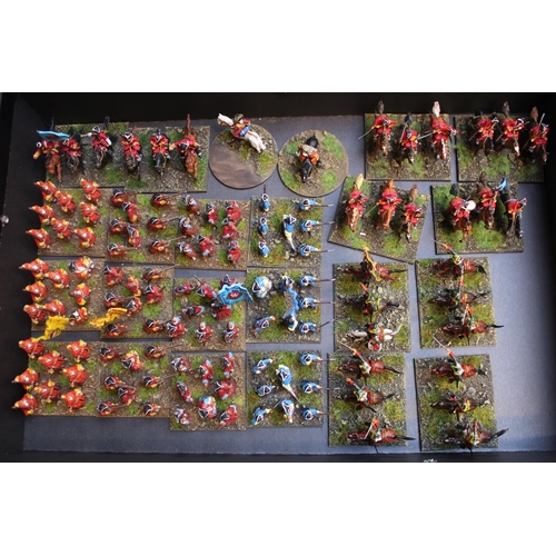 84 - Collection of Hand Painted 25mm Saxon Troops inc. Cavalry, Infantry etc