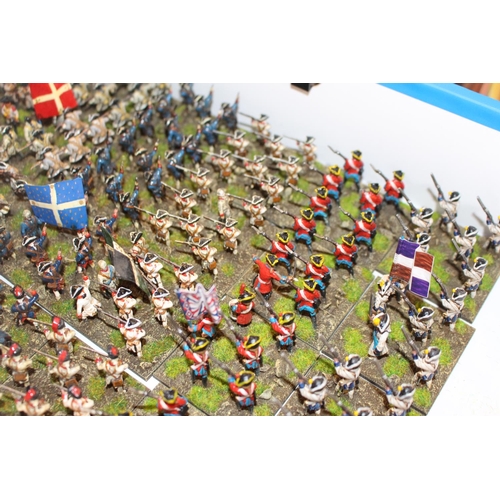 96 - Collection of Hand Painted 25mm Metal and Other French Troops inc. Cavalry, Infantry etc