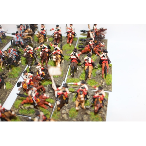 101 - Collection of Hand Painted 25mm Metal & Other Austrian Troops inc. Cavalry, Infantry etc