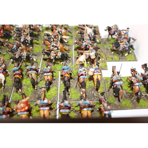 102 - Collection of Hand Painted 25mm Austrian Troops inc. Cavalry etc