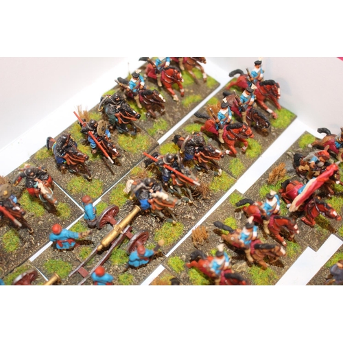 103 - Collection of Hand Painted 25mm Metal & other Polish Troops inc. Cavalry, Infantry etc