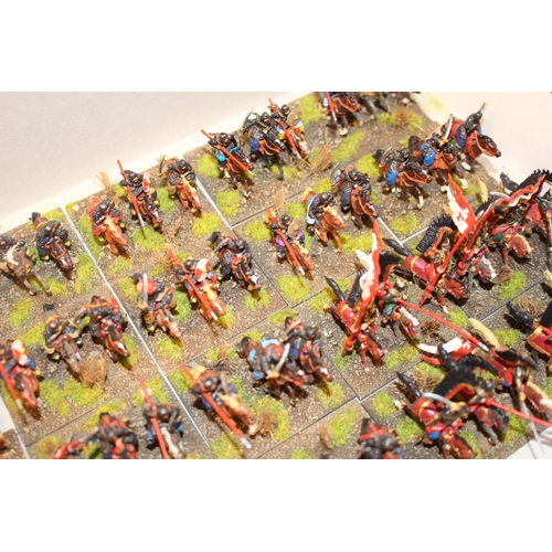 105 - Collection of Hand Painted 25mm Polish Metal and other Troops inc. Cavalry, Infantry etc