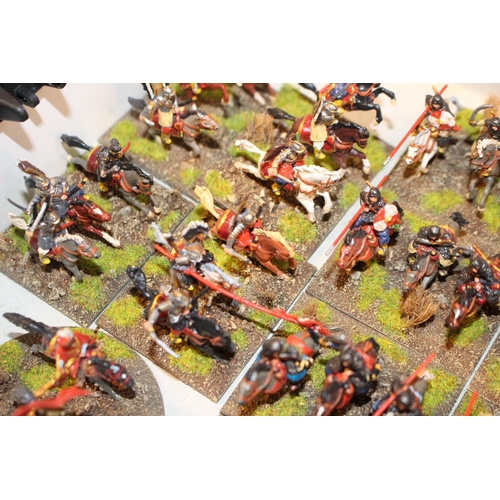 105 - Collection of Hand Painted 25mm Polish Metal and other Troops inc. Cavalry, Infantry etc