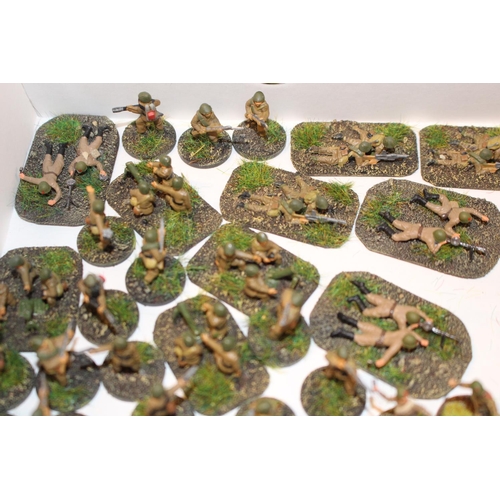 108 - Collection of Hand Painted 25mm Russian Romanian Troops inc. Cavalry, Infantry etc