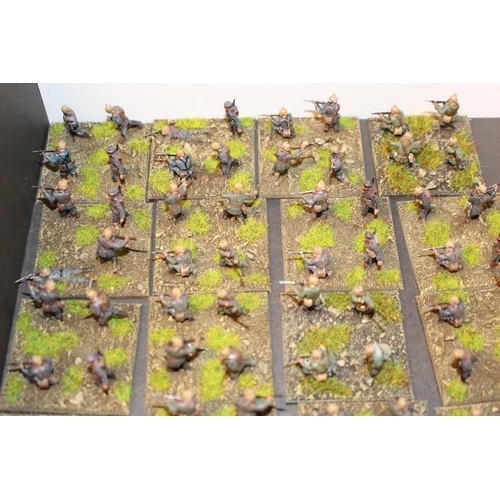 111 - Collection of Hand Painted 25mm German Troops inc. Cavalry, Infantry etc