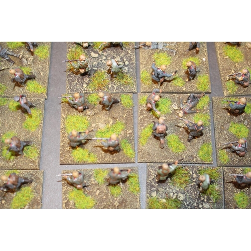 111 - Collection of Hand Painted 25mm German Troops inc. Cavalry, Infantry etc