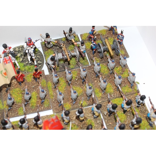 113 - Collection of Hand Painted 25mm British Troops inc. Cavalry, Infantry etc