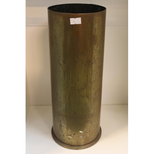 105 - Large Brass Shell case 105mm dated 1979