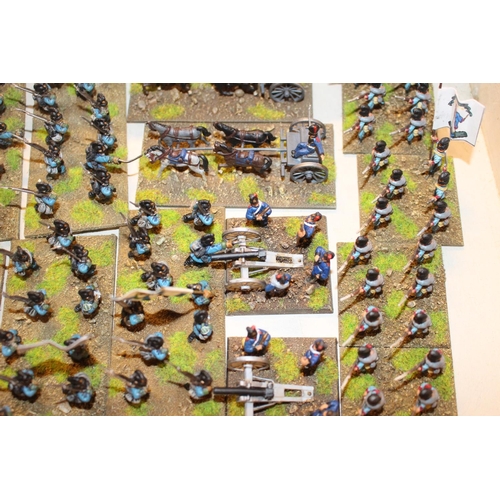 273 - Collection of Metal 25mm Franco Prussian, Light Artillery and Infantry. All Painted to a High Specif... 