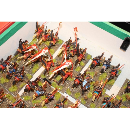 277 - Collection of 25mm 1680s Polish Cavalry. All Painted to a High Specification