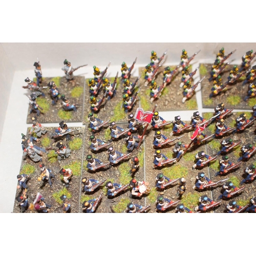 279 - Collection of 25mm Napoleonic Duchy of Warsaw, Light Artillery and Infantry. All Painted to a High S... 