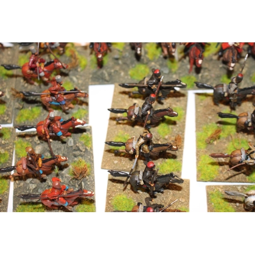 280 - Collection of 25mm Cussacks Cavalry. All Painted to a High Specification