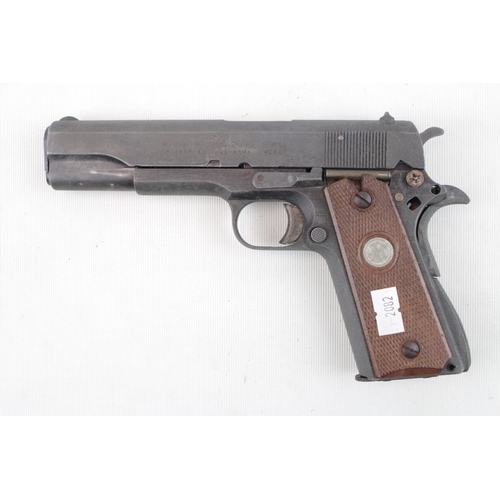 311 - Colt Pistol model 1911A1 Full size metal replica