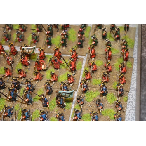 249 - Collection of 25mm Russian Great Northern Wars, Light Artillery and Infantry. All Painted to a High ... 