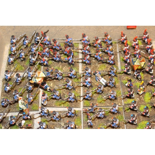 252 - Collection of Metal 25mm French Napoleonic Infantry. All Painted to a High Specification