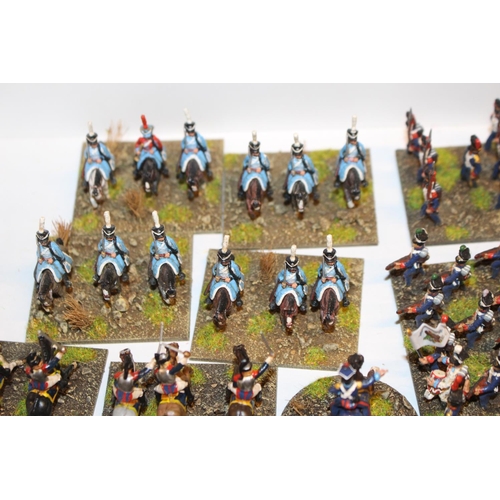 255 - Collection of Metal 25mm Polish Duchy of Warsaw, Cavalry, Infantry etc. All Painted to a High Specif... 