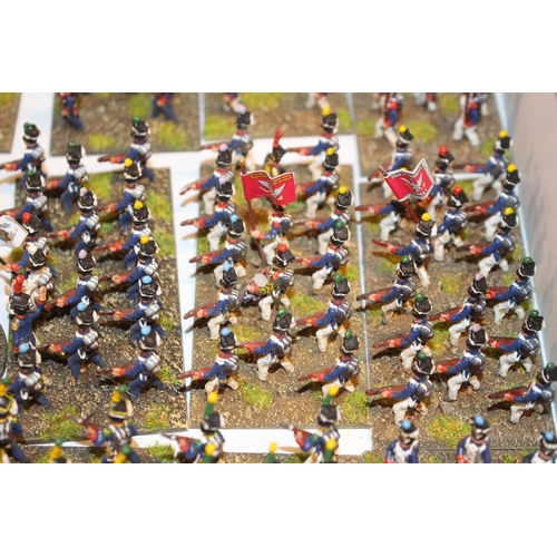 255 - Collection of Metal 25mm Polish Duchy of Warsaw, Cavalry, Infantry etc. All Painted to a High Specif... 