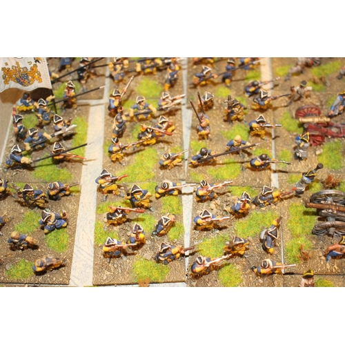 263 - Collection of 25mm Great Northern Swedish Troops, Light Artillery, Infantry etc. All Painted to a Hi... 