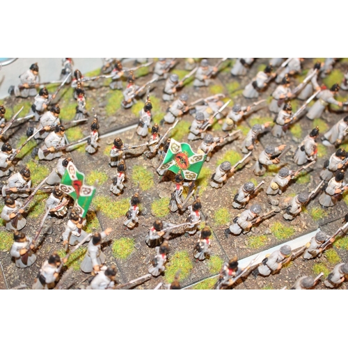 264 - Collection of Metal 25mm Russian Crimean Infantry. All Painted to a High Specification