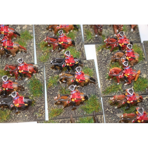 267 - Collection of Metal & Plastic 25mm French & Swedish Cavalry. All Painted to a High Specification