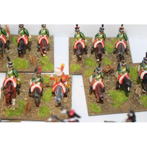 269 - Collection of Metal 25mm Napoleonic French Cavalry. All Painted to a High Specification