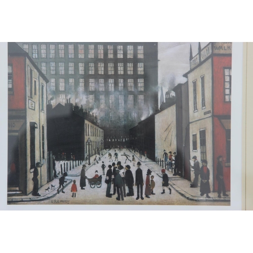 70 - Three framed LS Lowry Prints - 