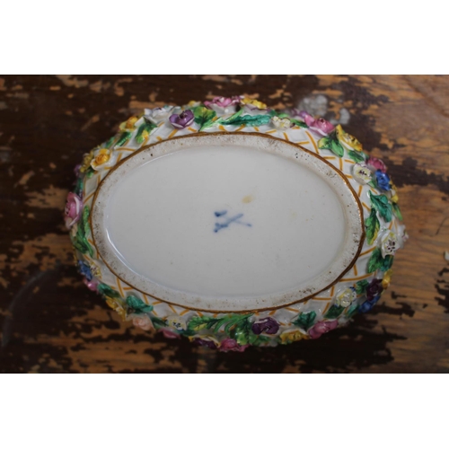 20 - Pair of Batty and Co scroll and floral decorated vases, Pair of Candlesticks and a Pair of Floral en... 