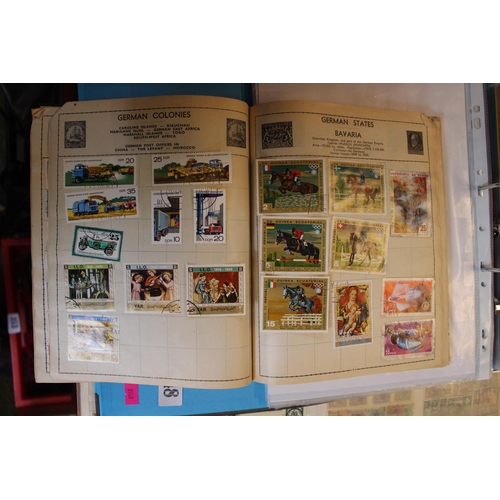 137 - 4 Albums of assorted World Stamps