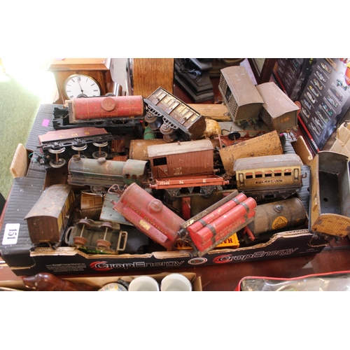 151 - Large collection of O Gauge Locomotives and Stock