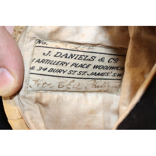 185 - Interesting J Daniels & Co 1930s Diplomatic uniform Jacket/Tunic King George IV with related paperwo... 