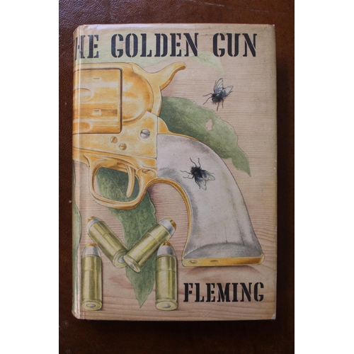 224 - Ian Fleming The Man with the Golden Gun 1965 First Edition Jonathan Cape. Black Cloth with dust jack... 