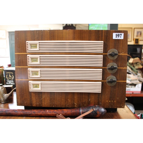 197 - Vintage Ekco Radio