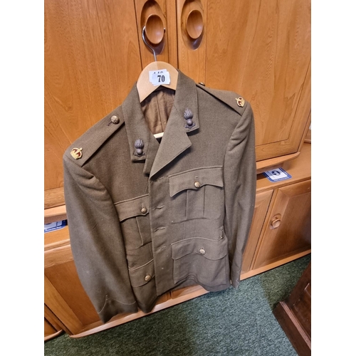 70 - British Army Officers tunic RE