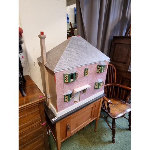 72 - Fitted Dolls House of Red brick design