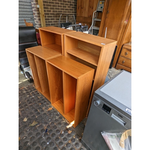 385 - 2 Mid Century Shelves