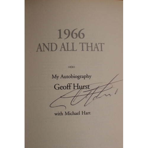 29 - Collection of assorted Books inc Signed Geoff HUrst, Barbara Windsor, Chris Bonington etc