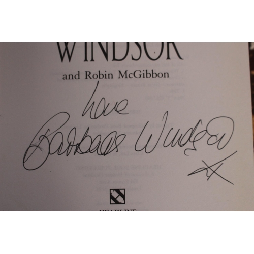 29 - Collection of assorted Books inc Signed Geoff HUrst, Barbara Windsor, Chris Bonington etc