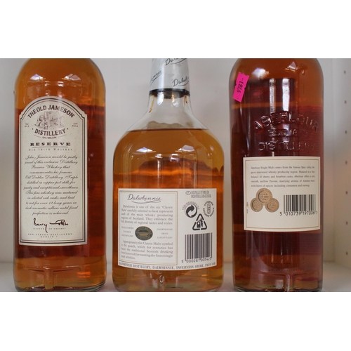 3 - Collection of Whisky; Jameson Reserve 12 Year 700ml, Aberlour Single Highland Malt 10 Year and Dalwh... 