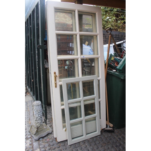 389 - Pair of Glazed French doors and a matching Window