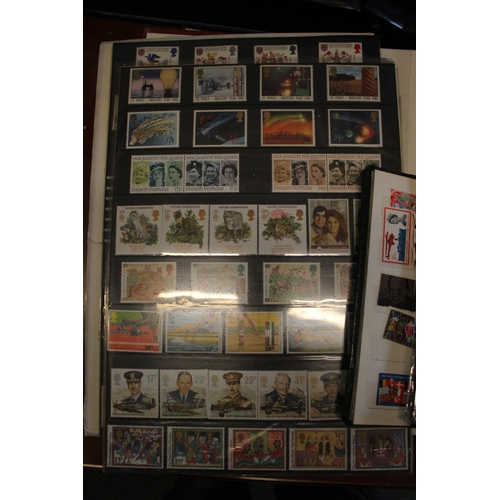 100 - 5 Albums of assorted First Day cover Stamp sets and assorted Used stamps