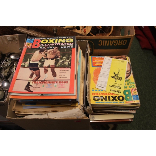 109 - Collection of Vintage Boxing News, Times and Wrestling News