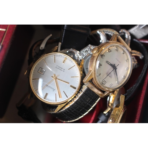 279 - Collection of assorted Watches inc. Accurist, Corvette etc