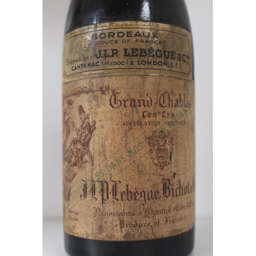 3 - 1942 Grand Chablis J L P Lebegue & Co