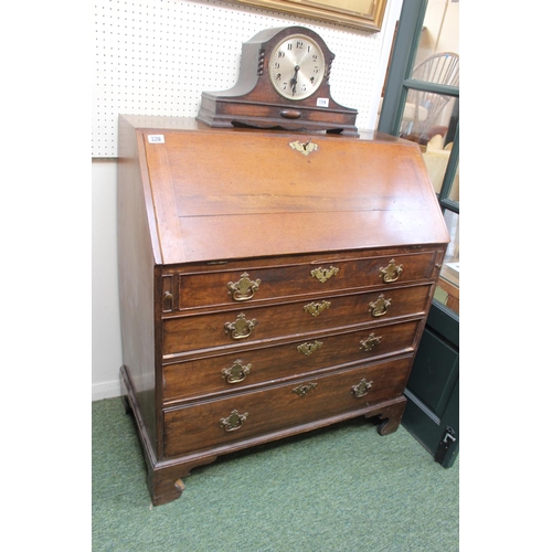 320 - Georgian Fall front bureau with fitted interior